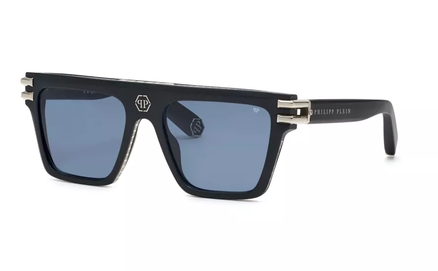 Philipp Plein SPP108V 0703 54 | Unisex Siyah Güneş Gözlüğü